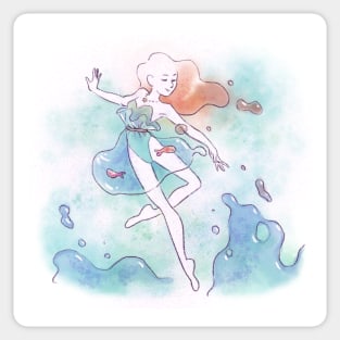 Sea ballet Sticker